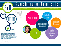 internet web agence - GYM AT HOME 74